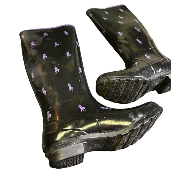 Ralph Lauren Rain Boots - Picture 4 of 12